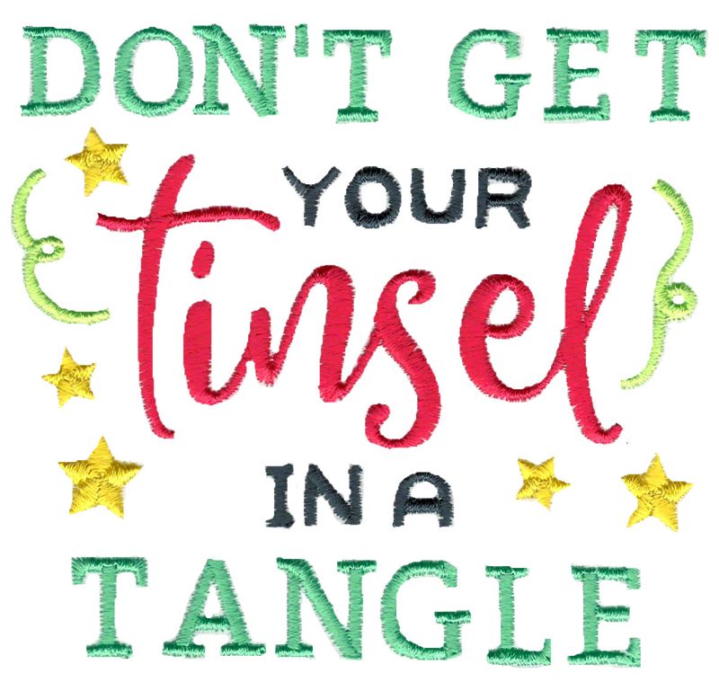 Don't Get Your Tinsel In A Tangle