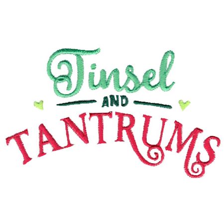 Tinsel And Tantrums