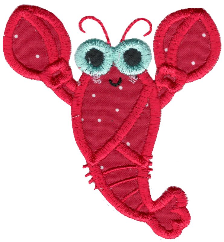 Sunglasses Lobster Applique