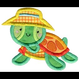 Bucket Hat Turtle Applique