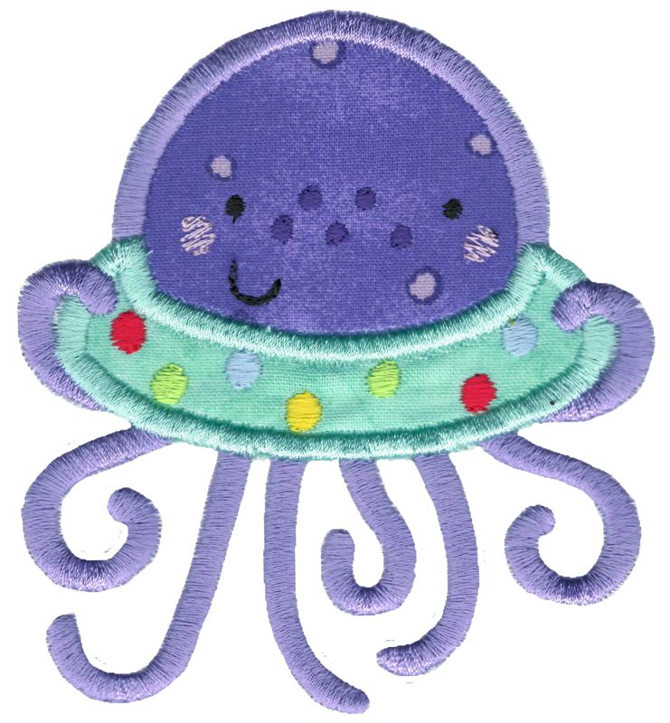 Tube Octopus Applique