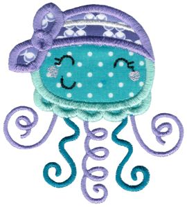 Fun Sea Creatures Applique