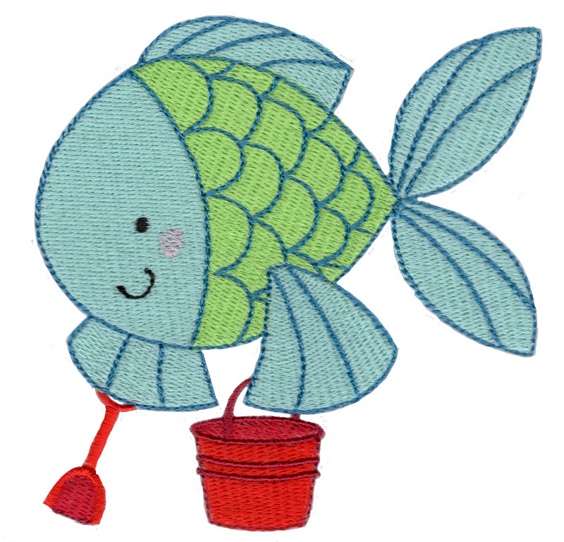 Bucket And Spade Fish