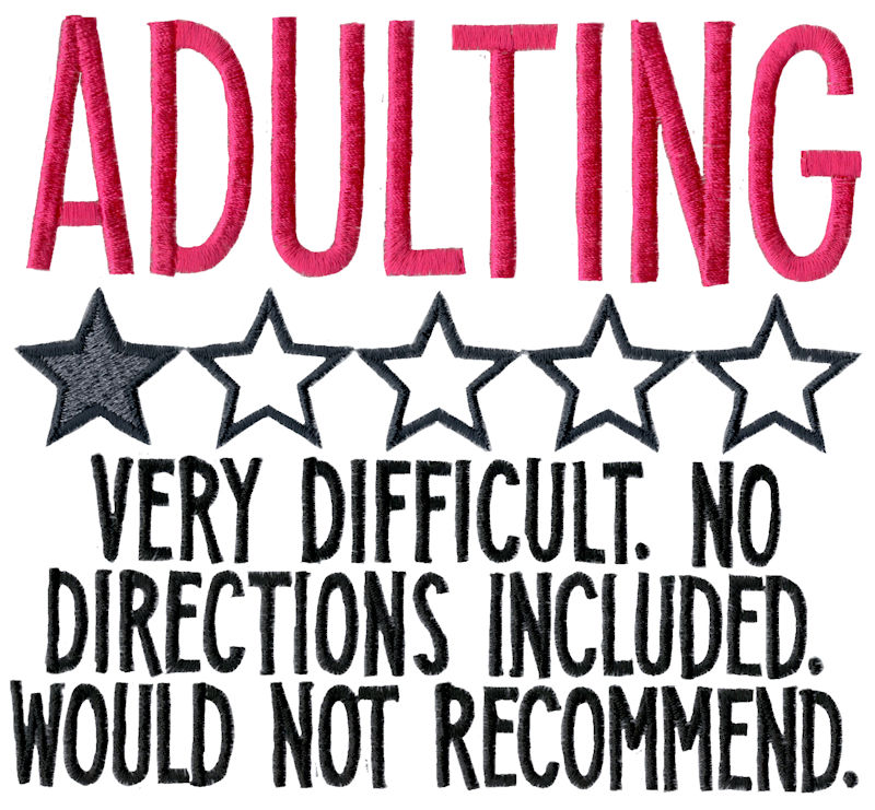 Adulting 1 Star