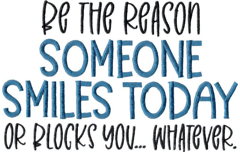 Someone Smiles Today