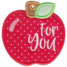 Apple For You Gift Tag