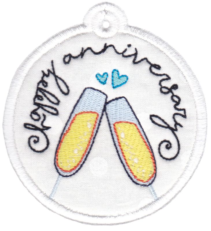 Happy Anniversary Gift Tag