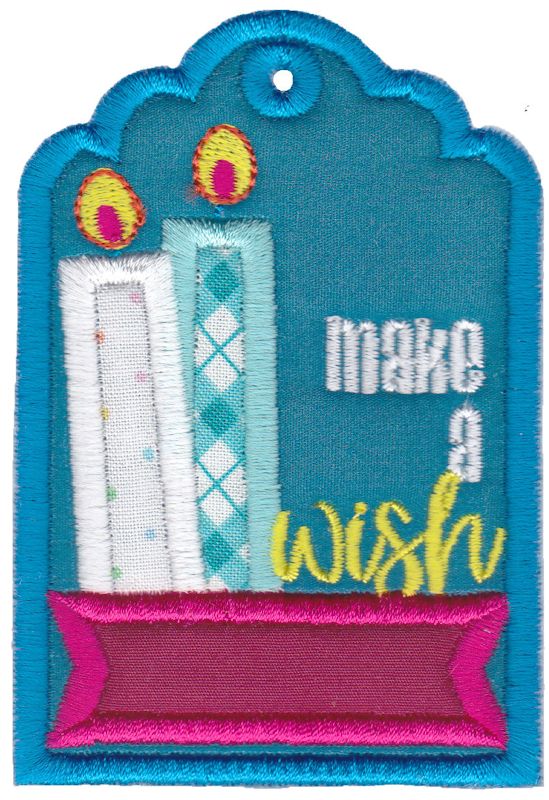 Make A Wish Birthday Gift Tag