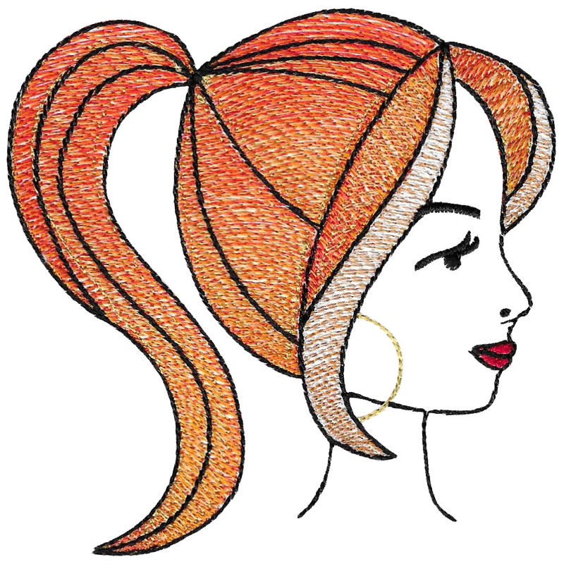 Ponytail Glamor Girl