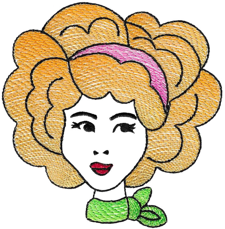 Big Hair Glamor Girl