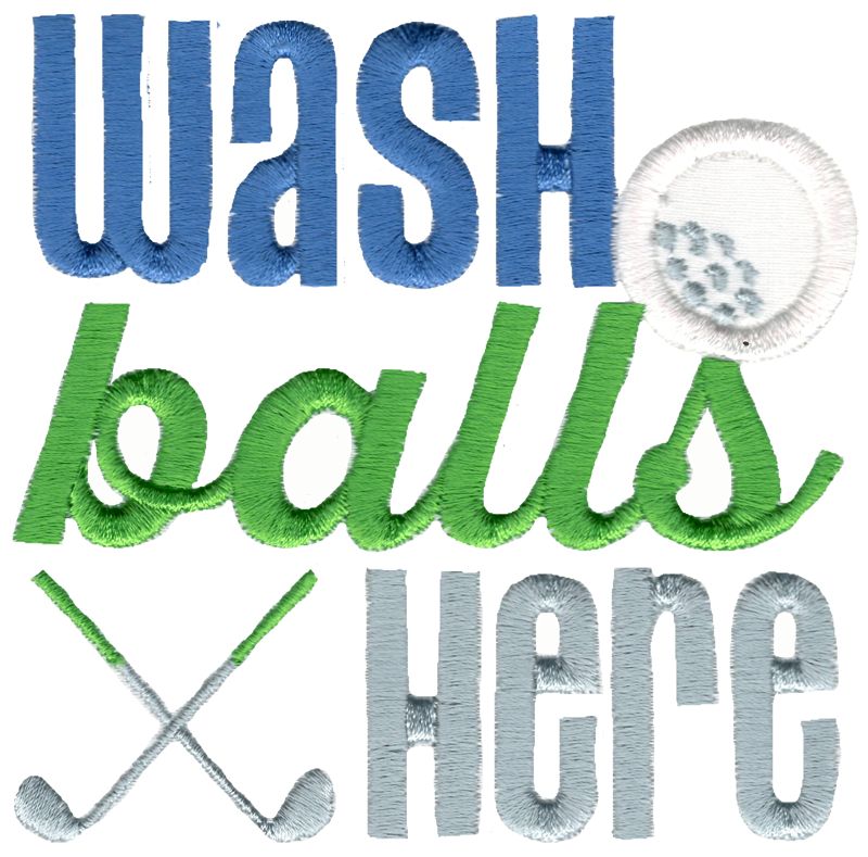 Wash Balls Here