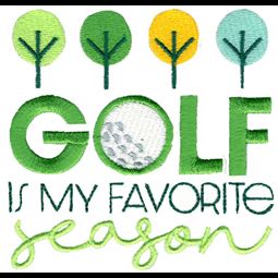 Golf Is My Favorite Season