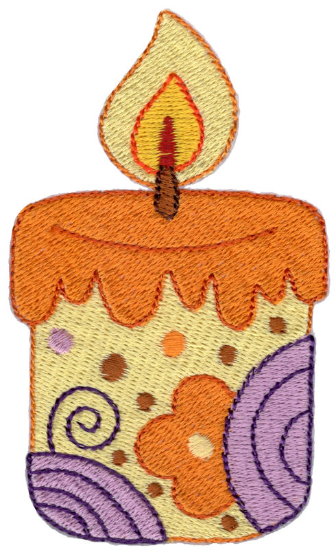 Groovy Candle
