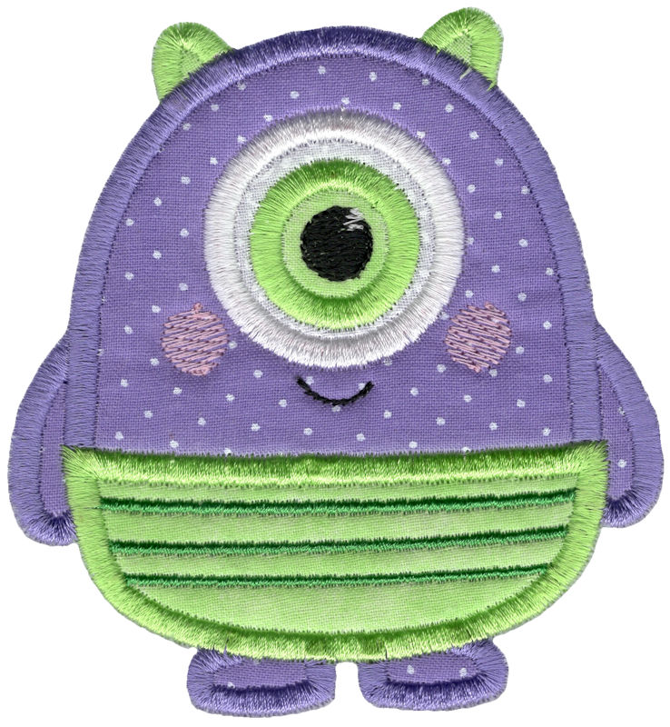 Applique One Eyed Monster