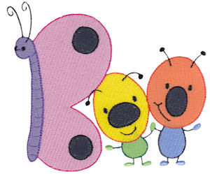 Halloween Bugs 5x7 2