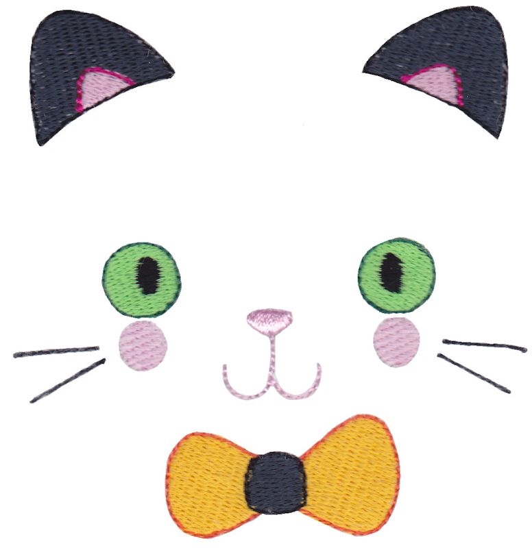 Boy Cat Halloween Face