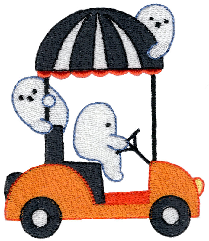 Ghost Golf Cart