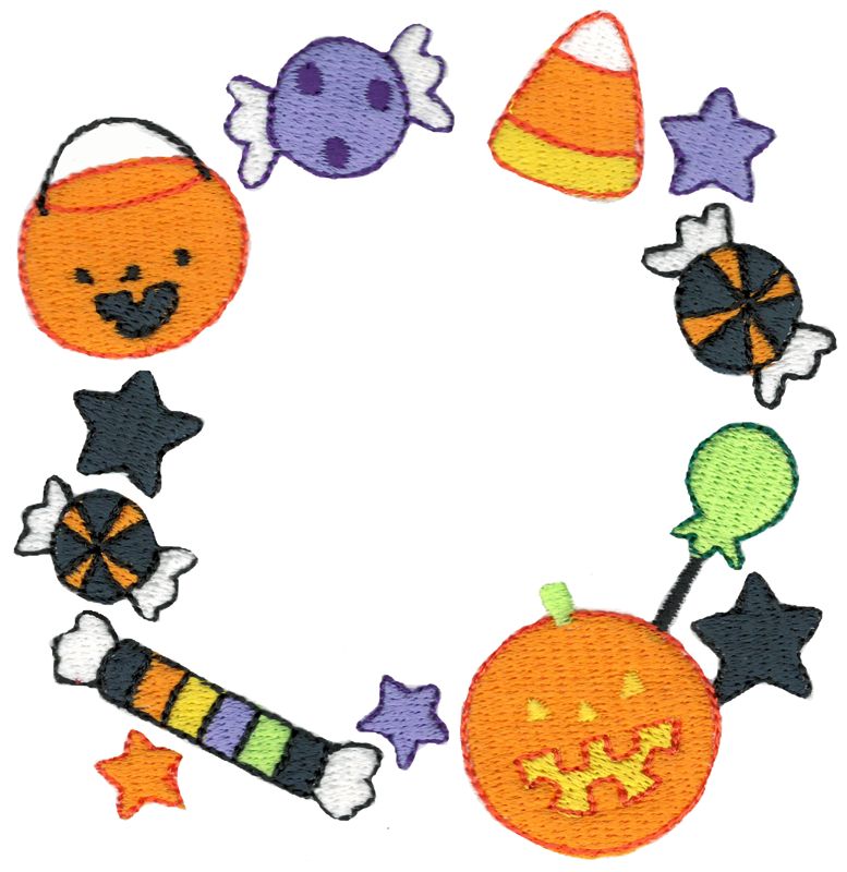 Trick Or Treat Monogram Frame