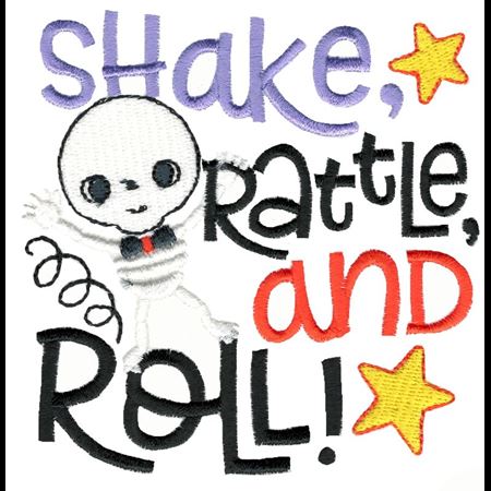 Shake Rattle And Roll Skeleton