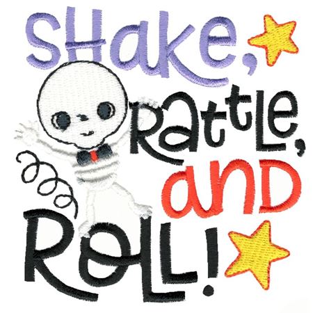 Shake Rattle And Roll Skeleton