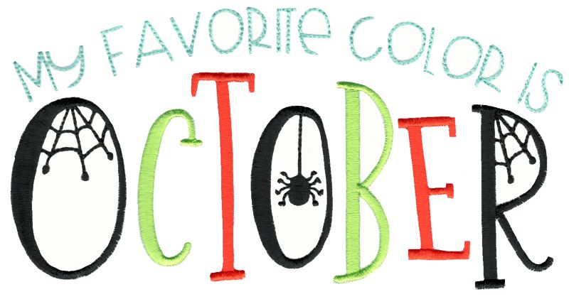 My Favorite Color Is October