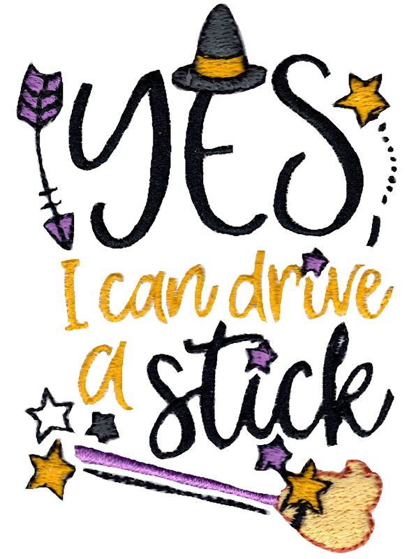 Yes I Can Drive A Stick