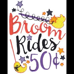 Broom Rides 50c