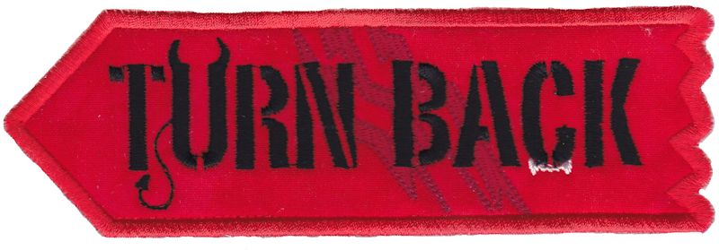 Turn Back ITH Halloween Sign