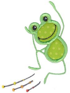 Woohoo Frog Applique