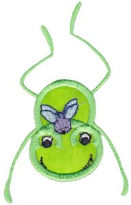 Best Friends Frog Applique