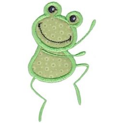 Dancing Frog Applique