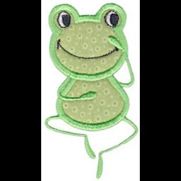 Guess What Frog Applique
