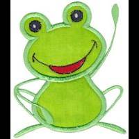 Happy Frog Applique
