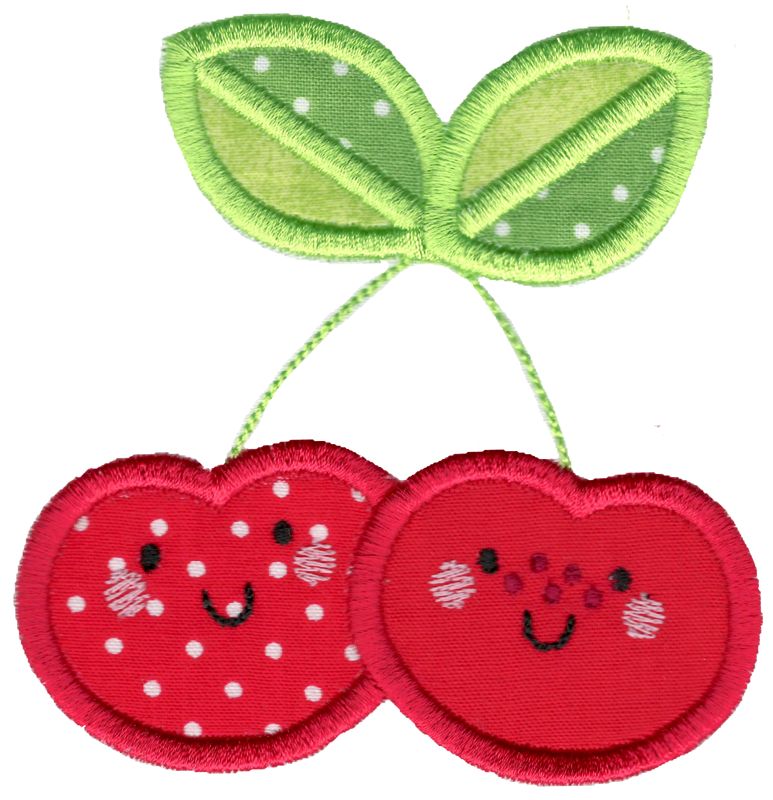 Applique Cherries