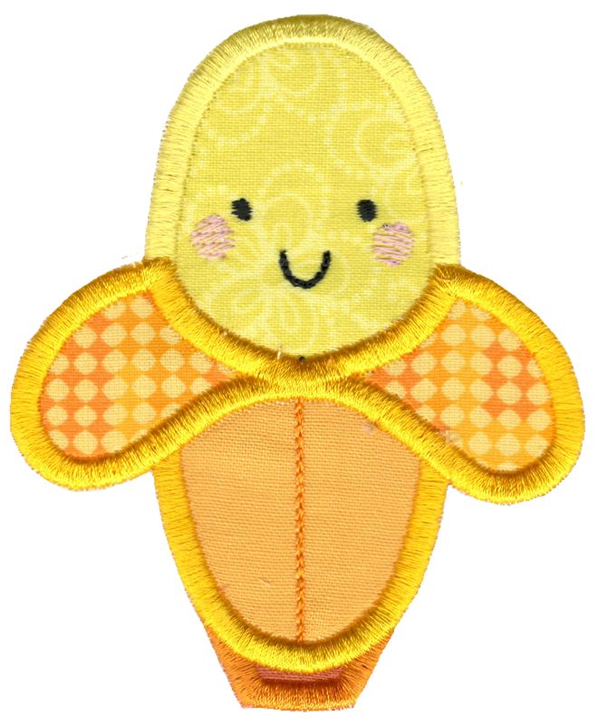 Applique Peeled Banana