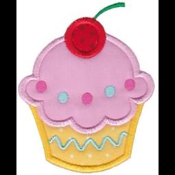 Hello Cupcake Applique 1