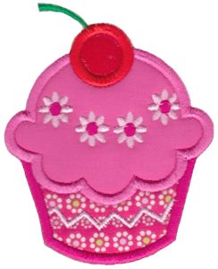 Hello Cupcake Applique 2