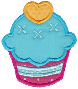 Hello Cupcake Applique 3