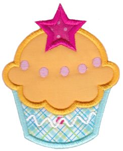 Hello Cupcake Applique 6