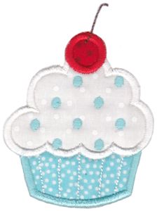 Hello Cupcake Applique 7
