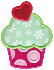 Hello Cupcake Applique 8