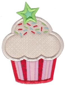 Hello Cupcake Applique 9