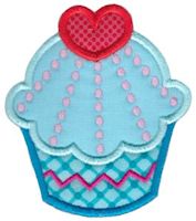 Hello Cupcake Applique