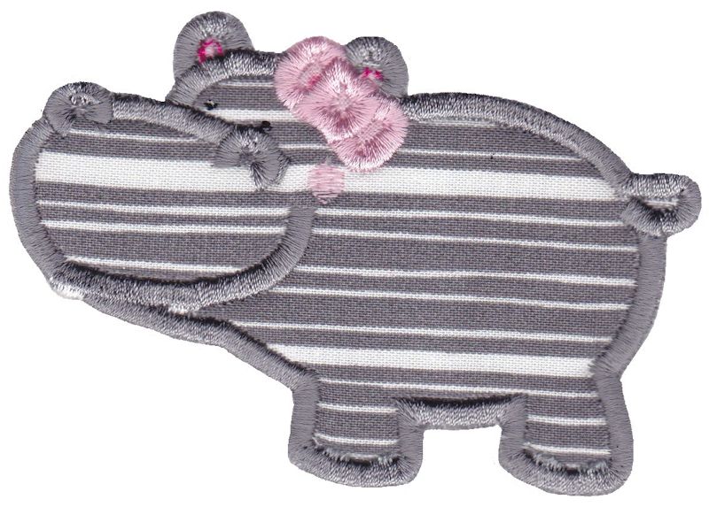 Hippos Applique 13