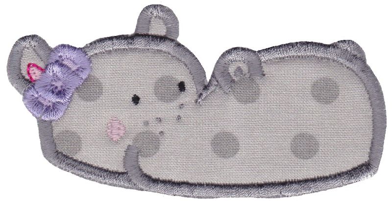Hippos Applique 14