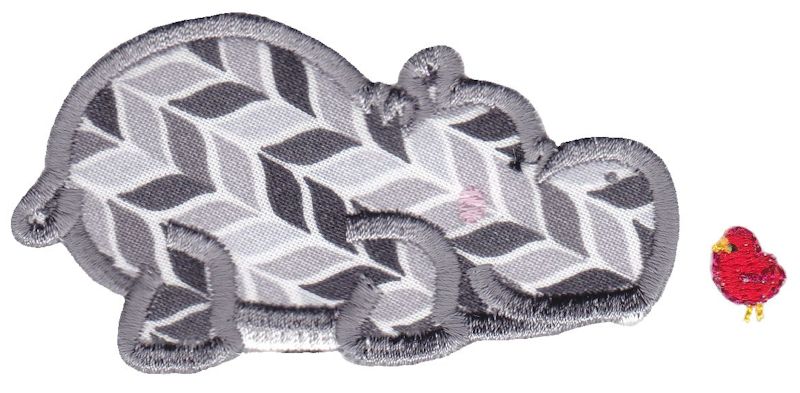 Hippos Applique 6