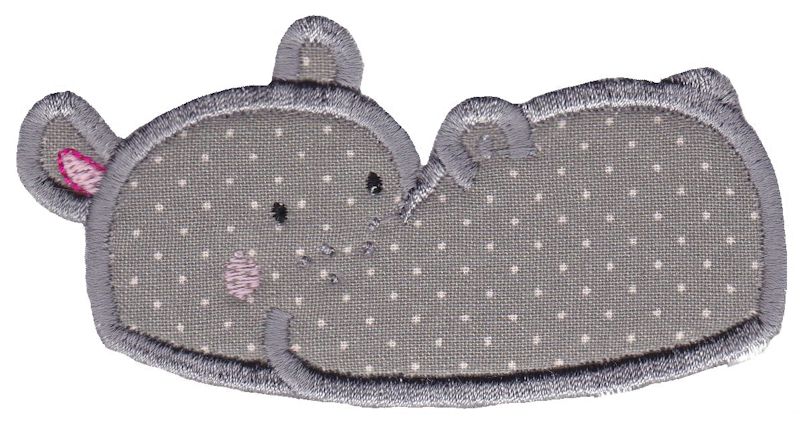 Hippos Applique 8