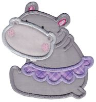 Hippos Applique