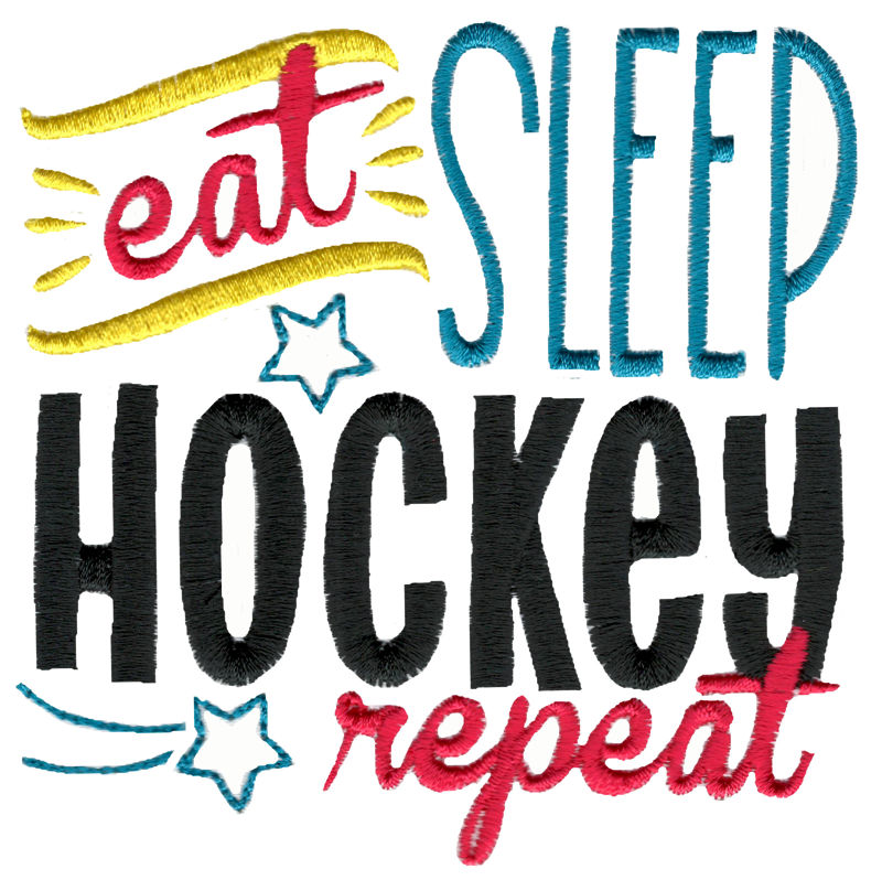 Eat Sleep Hockey Repeat