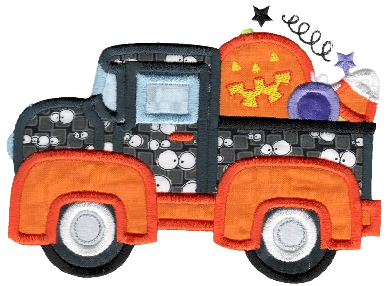 Halloween Vintage Truck